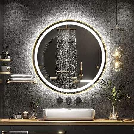 Gương LED cảm ứng thông minh khung hợp kim nhôm